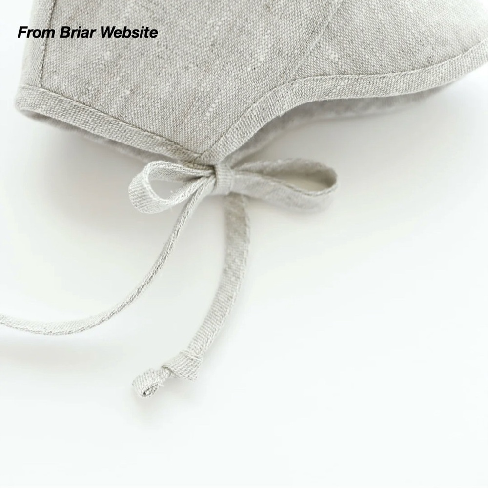 NWT: BRIAR BRIMMED BONNET IN SHORE/GREY (2-4Y)